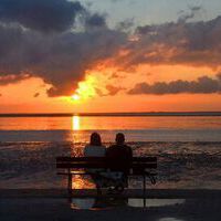 <p>Abendstimmung in Norddeich</p>
<p>&nbsp;</p>